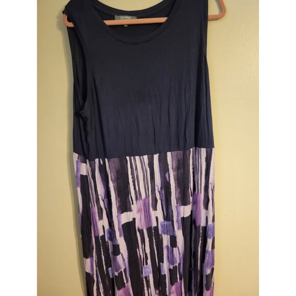 Purple and Black Lisa Rinna Dress  XLP - Picture 4 of 4